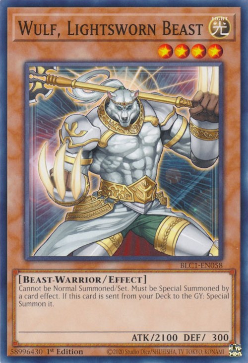 Wulf, Lightsworn Beast [BLC1-EN058] Common | Good Games Adelaide SA