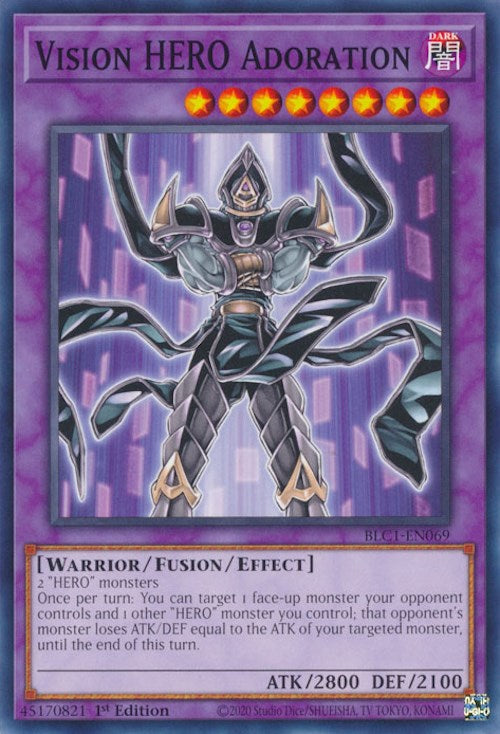 Vision HERO Adoration [BLC1-EN069] Common | Good Games Adelaide SA