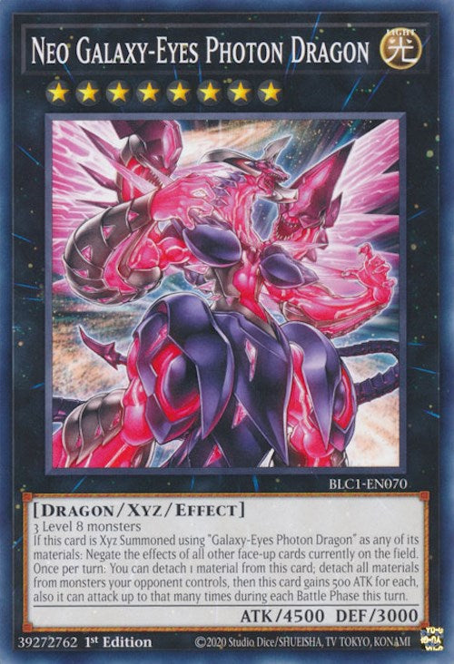 Neo Galaxy-Eyes Photon Dragon [BLC1-EN070] Common | Good Games Adelaide SA
