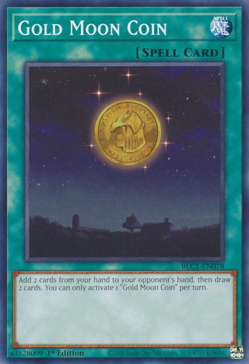 Gold Moon Coin [BLC1-EN078] Common | Good Games Adelaide SA