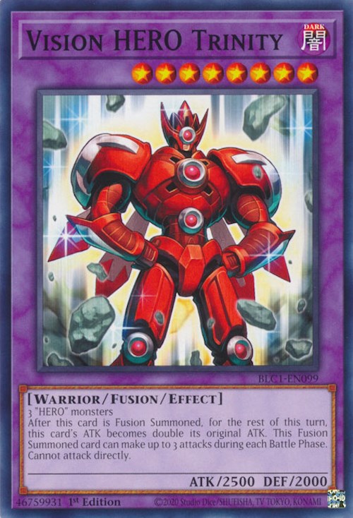 Vision HERO Trinity [BLC1-EN099] Common | Good Games Adelaide SA