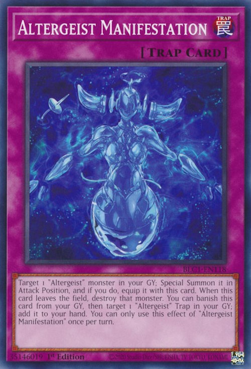 Altergeist Manifestation [BLC1-EN118] Common | Good Games Adelaide SA