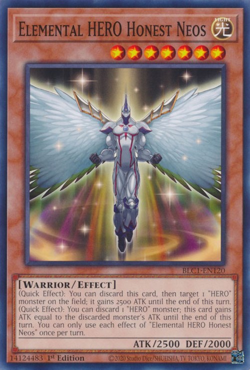 Elemental HERO Honest Neos [BLC1-EN120] Common | Good Games Adelaide SA