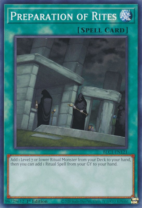 Preparation of Rites [BLC1-EN121] Common | Good Games Adelaide SA