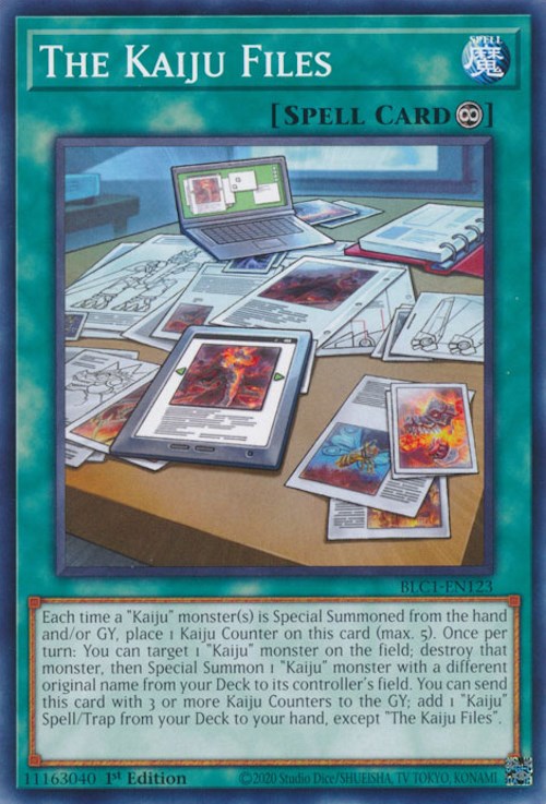 The Kaiju Files [BLC1-EN123] Common | Good Games Adelaide SA
