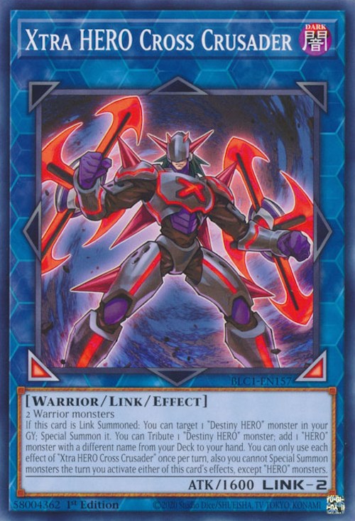 Xtra HERO Cross Crusader [BLC1-EN157] Common | Good Games Adelaide SA