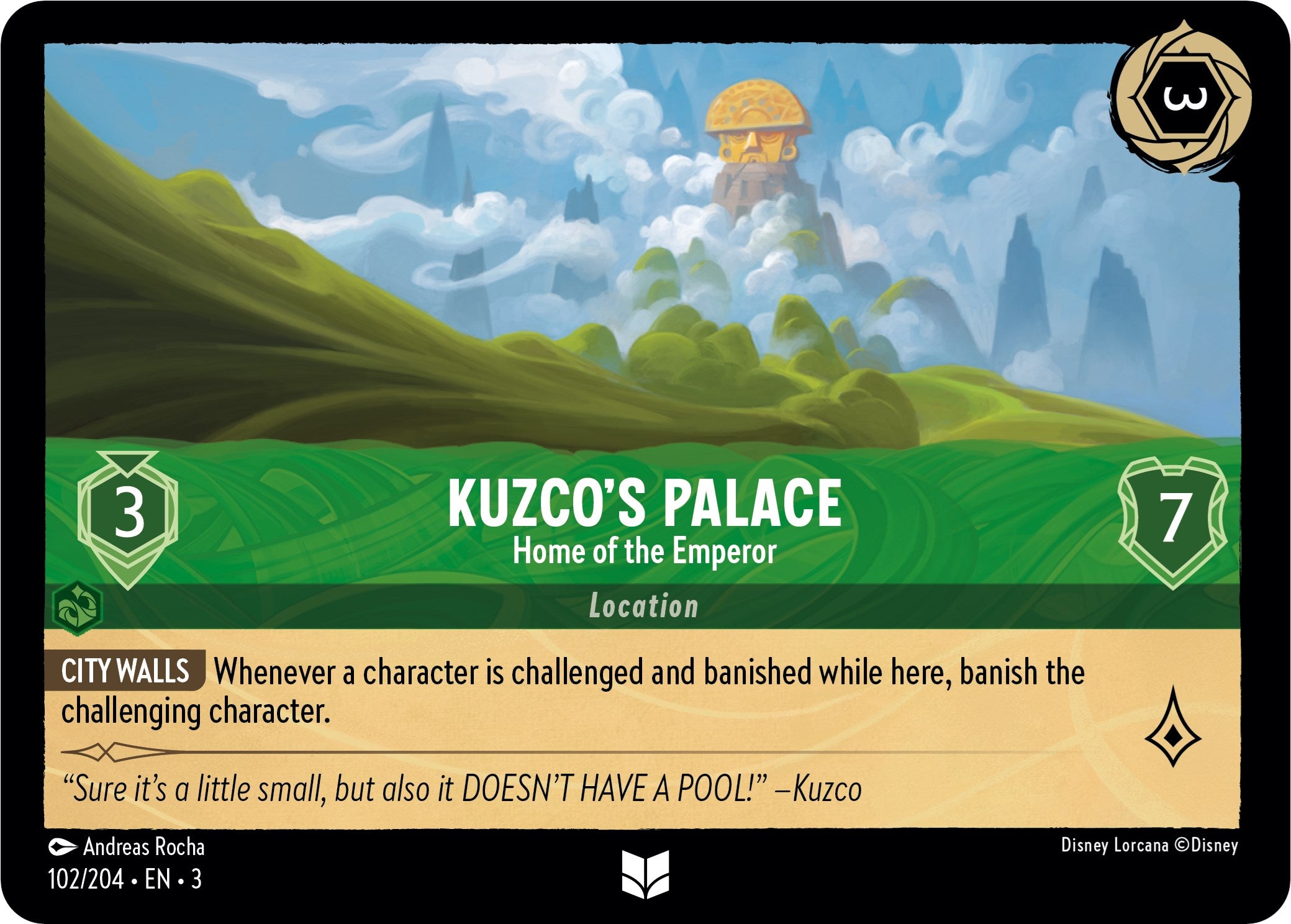 Kuzco's Palace - Home of the Emperor (102/204) [Into the Inklands] | Good Games Adelaide SA