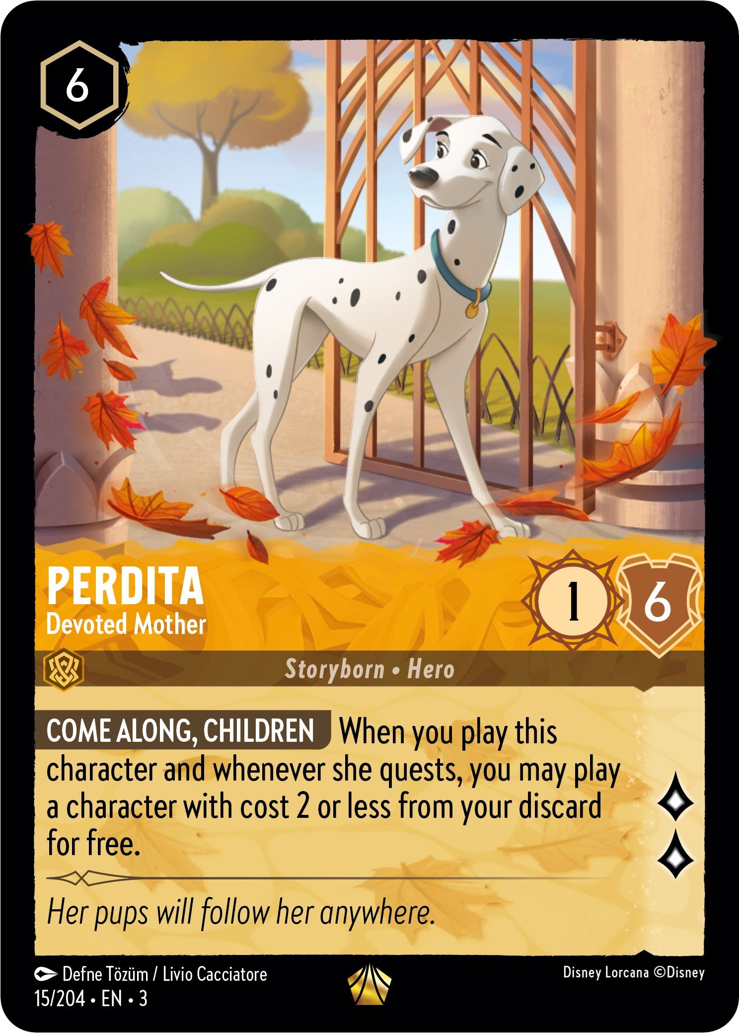 Perdita - Devoted Mother (15/204) [Into the Inklands] | Good Games Adelaide SA