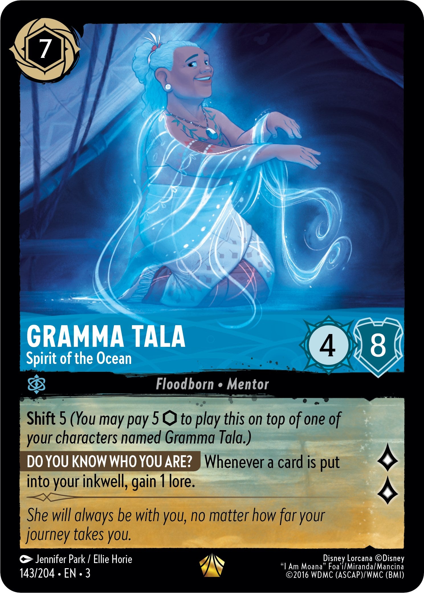 Gramma Tala - Spirit of the Ocean (143/204) [Into the Inklands] | Good Games Adelaide SA