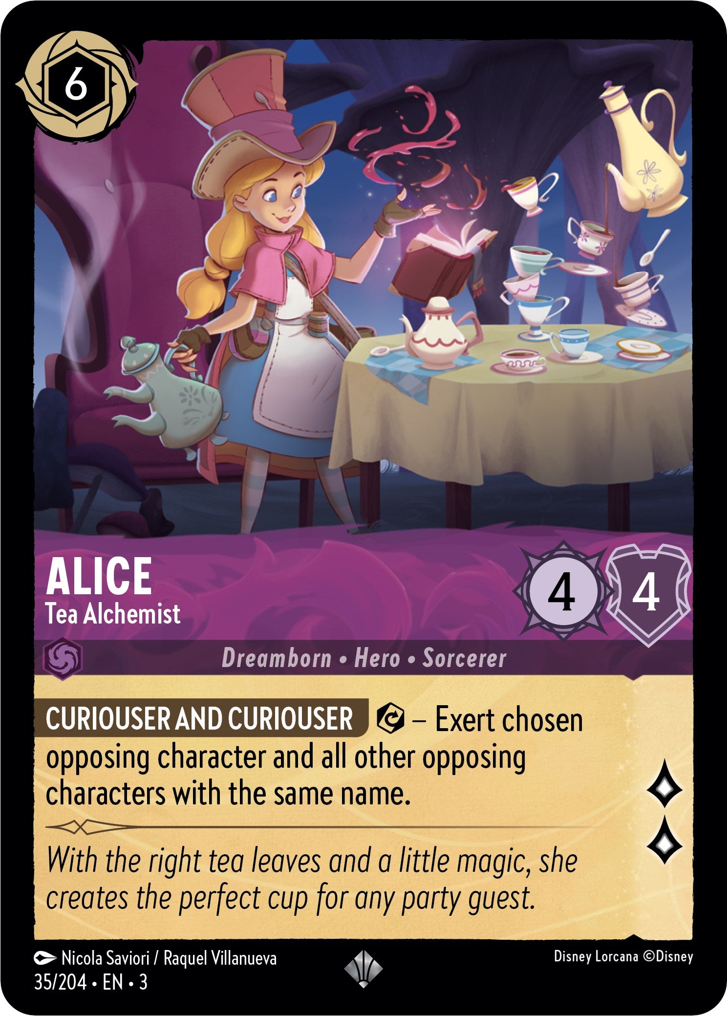 Alice - Tea Alchemist (35/204) [Into the Inklands] | Good Games Adelaide SA