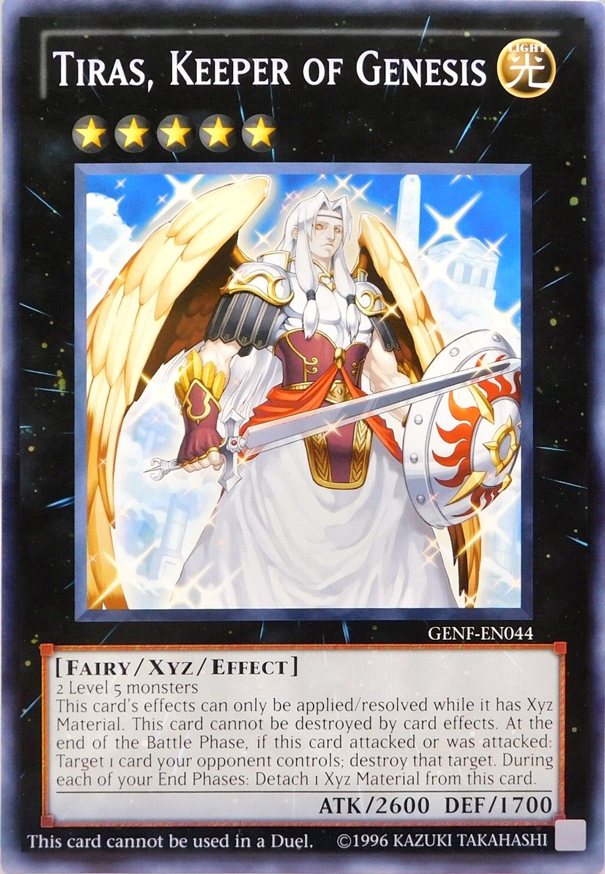 Tiras, Keeper of Genesis (Oversized) [GENF-EN044] Promo | Good Games Adelaide SA