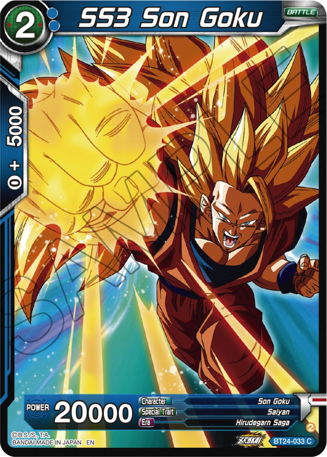 SS3 Son Goku (BT24-033) [Beyond Generations] | Good Games Adelaide SA