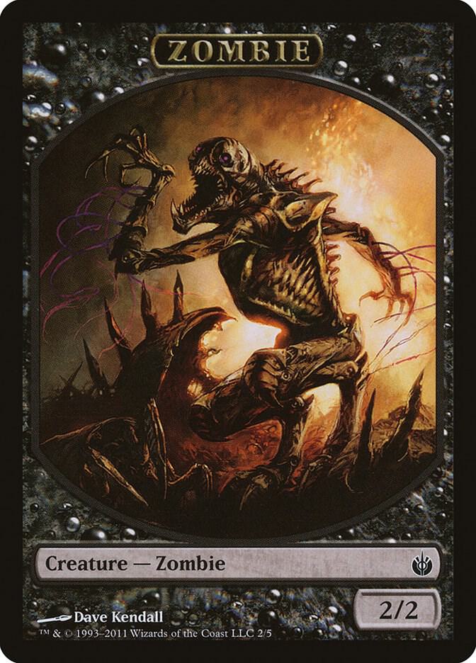 Zombie Token 2 (Mirrodin Besieged)  | Good Games Adelaide SA