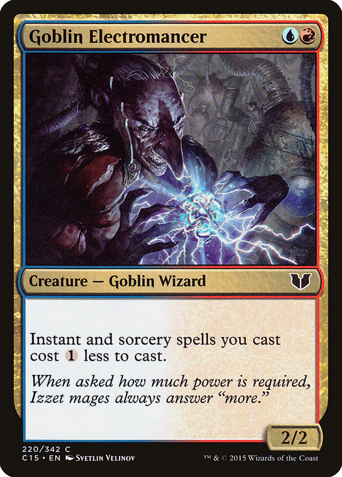 Goblin Electromancer [Commander 2015] | Good Games Adelaide SA