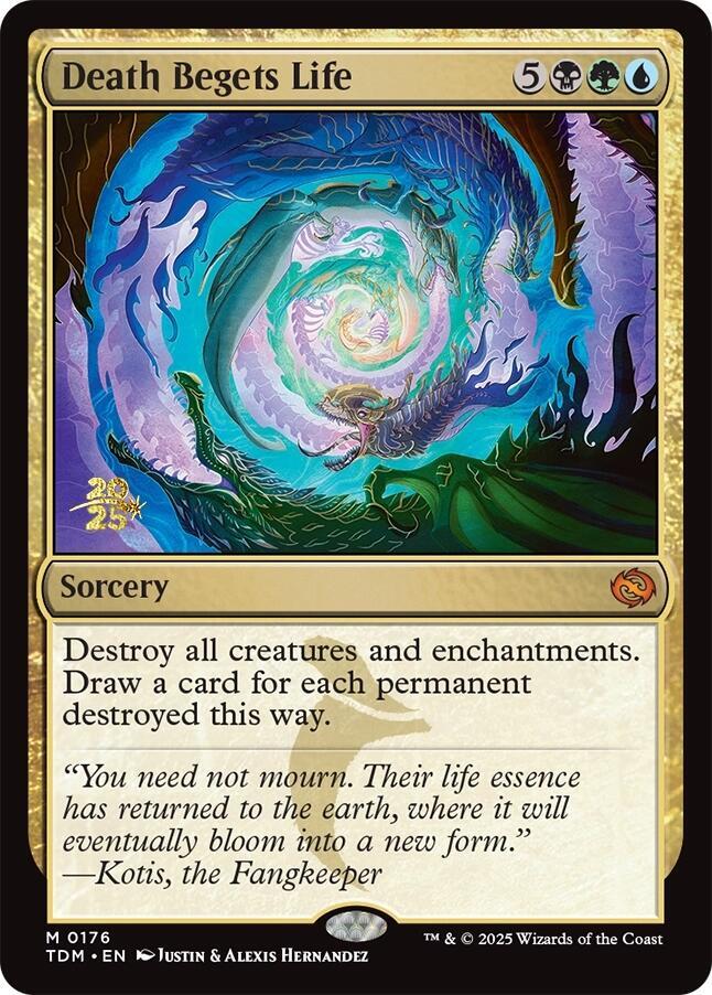 Death Begets Life 176 (Prerelease Cards)  - Foil | Good Games Adelaide SA
