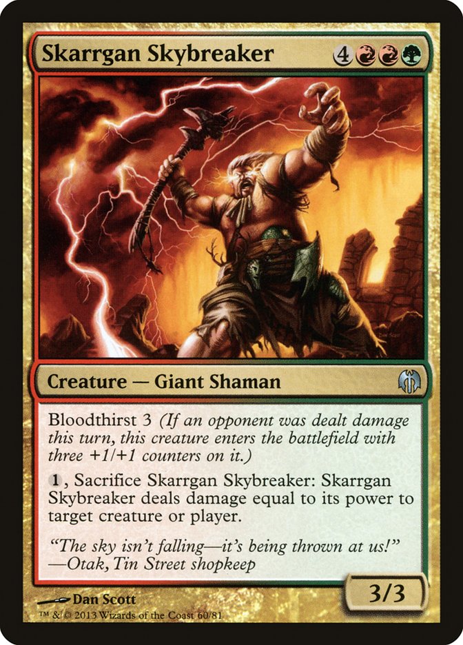 Skarrgan Skybreaker [Duel Decks: Heroes vs. Monsters] | Good Games Adelaide SA