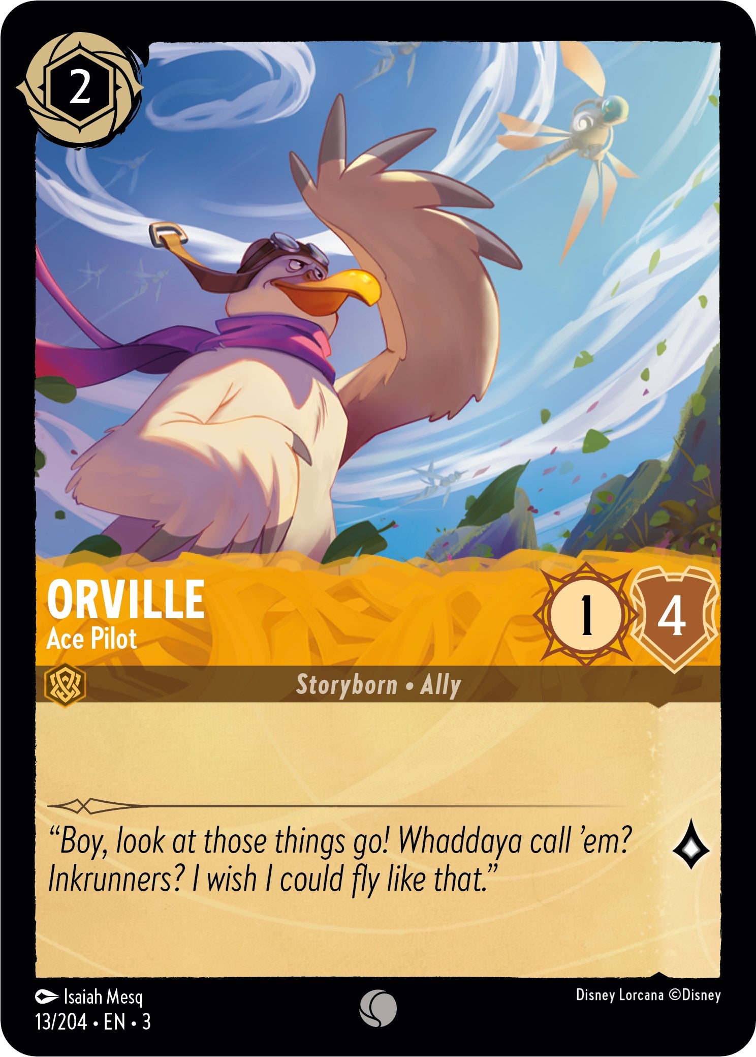 Orville - Ace Pilot (13/204) [Into the Inklands] | Good Games Adelaide SA