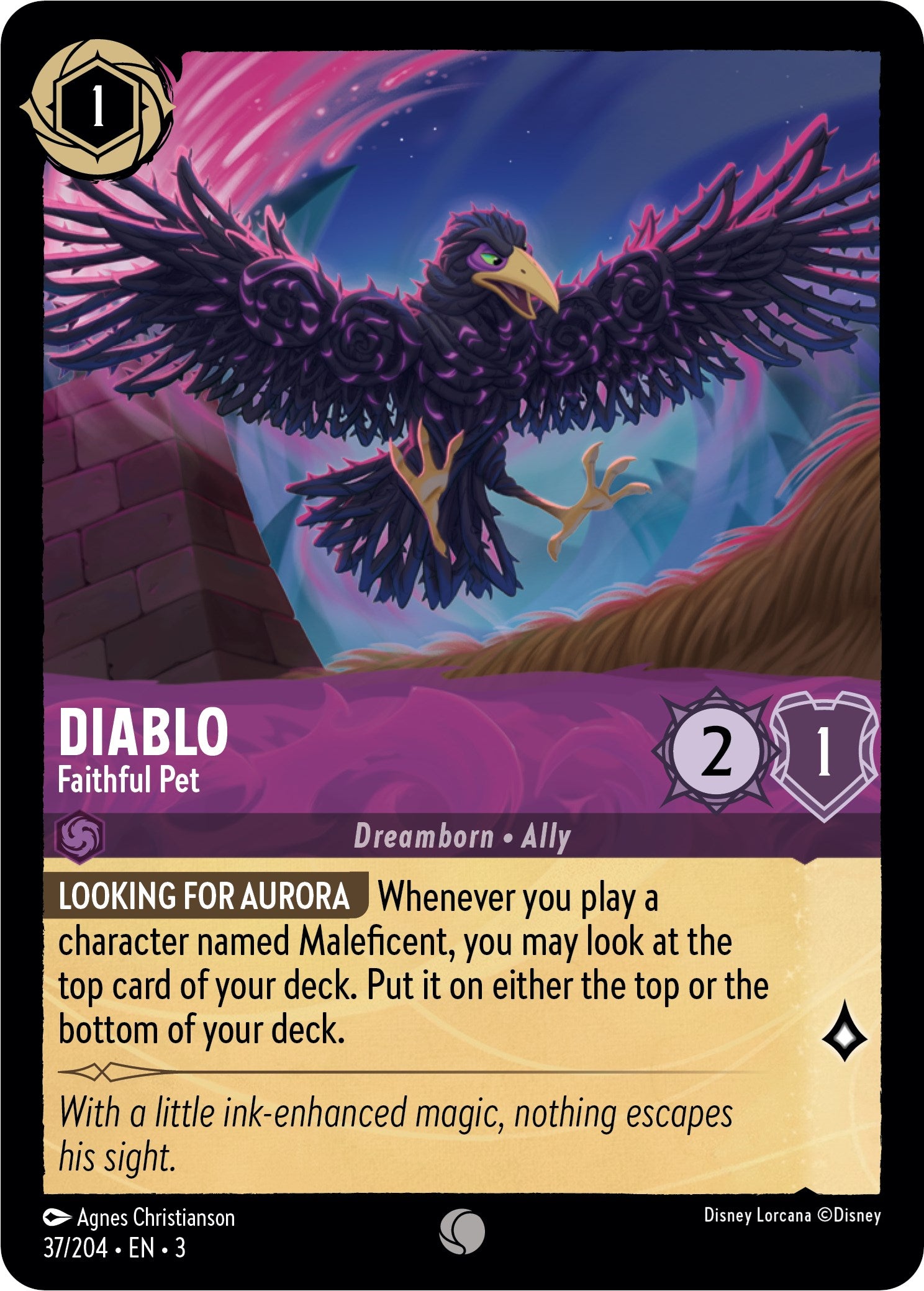 Diablo - Faithful Pet (37/204) [Into the Inklands] | Good Games Adelaide SA
