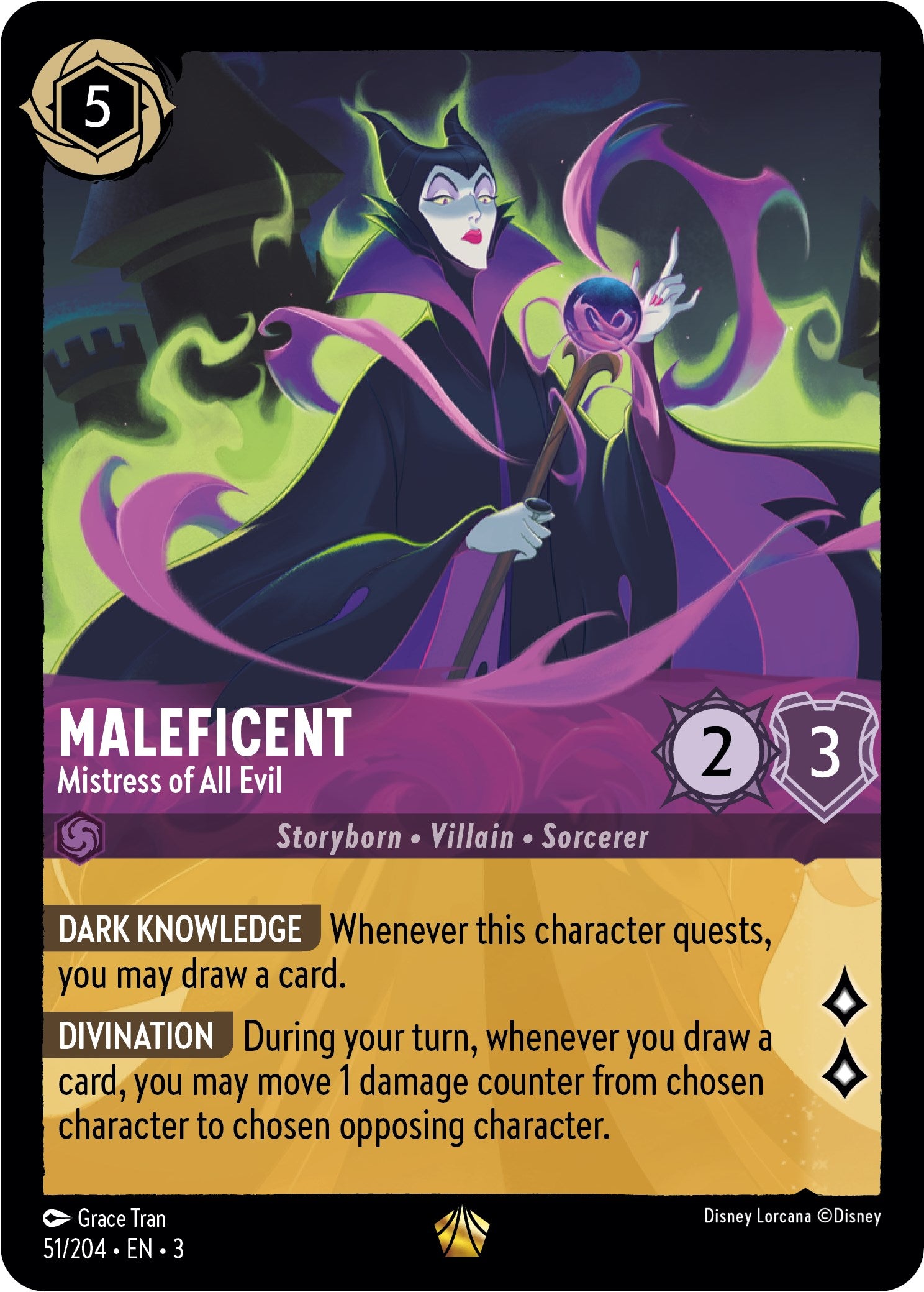 Maleficent - Mistress of All Evil (51/204) [Into the Inklands] | Good Games Adelaide SA