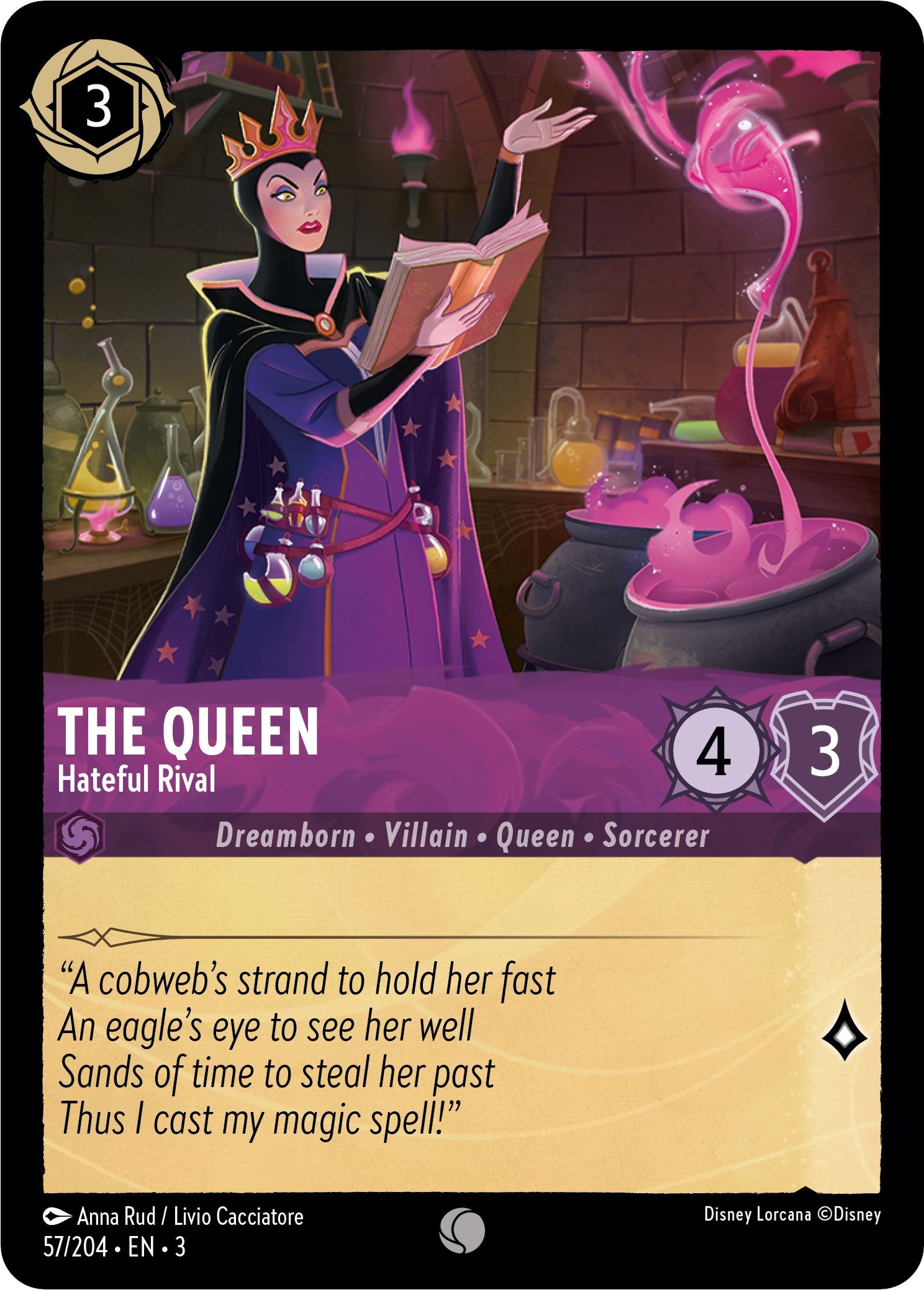 The Queen - Hateful Rival (57/204) [Into the Inklands] | Good Games Adelaide SA