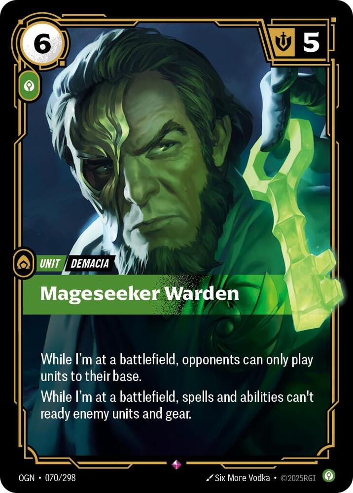 Mageseeker Warden 070/298 (Origins)  - Foil | Good Games Adelaide SA