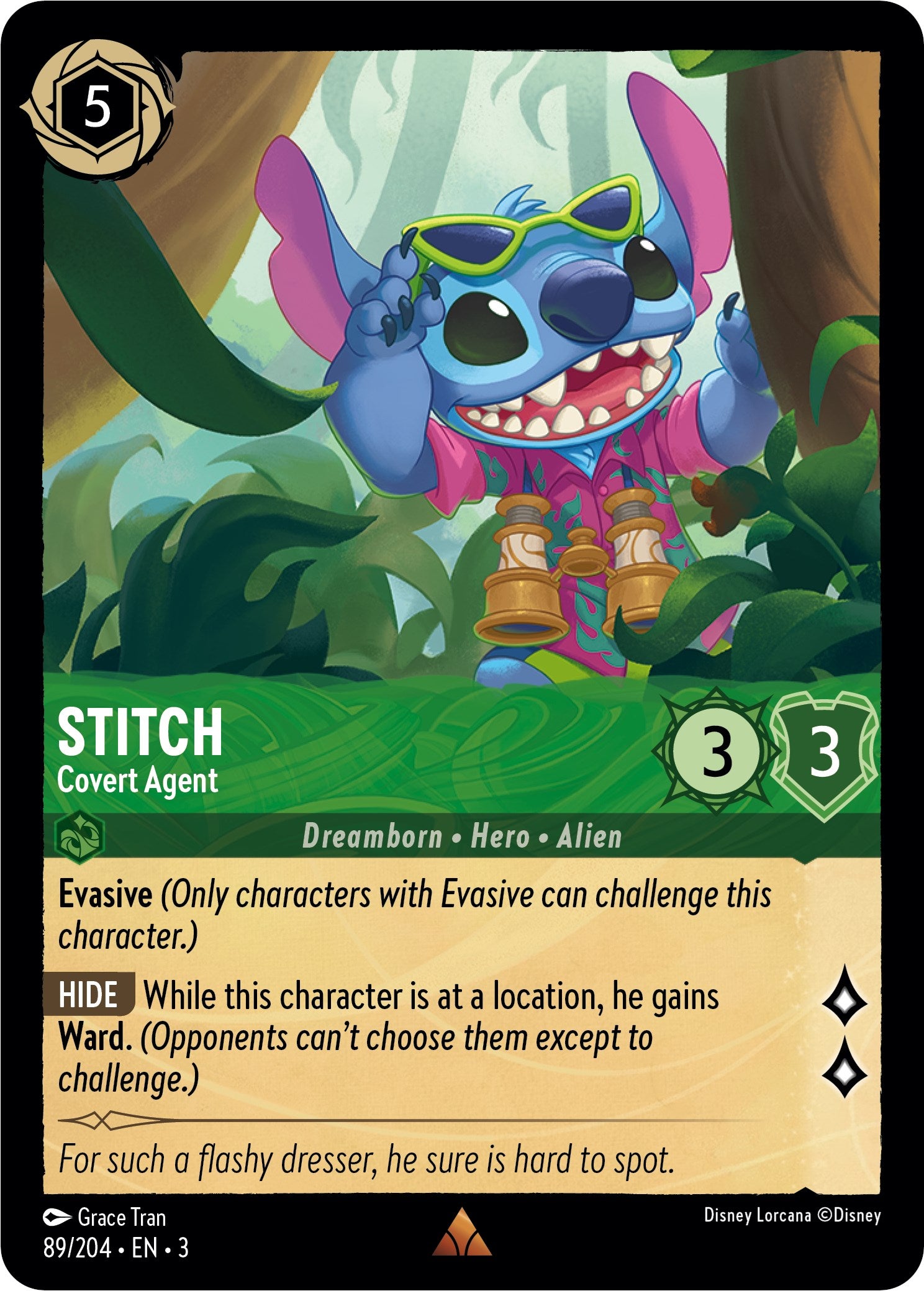 Stitch - Covert Agent (89//204) [Into the Inklands] | Good Games Adelaide SA