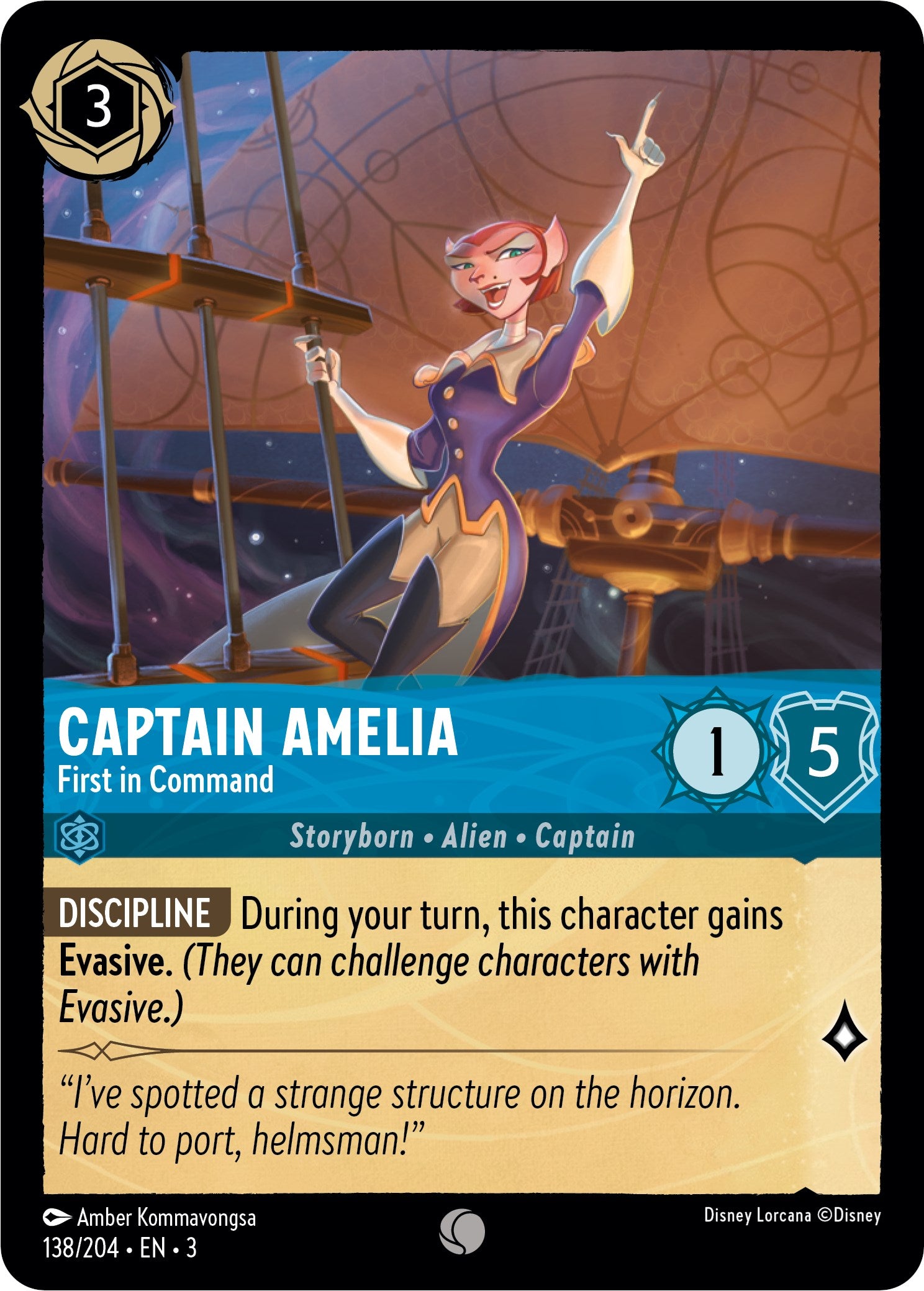 Captain Amelia - First in Command (138//204) [Into the Inklands] | Good Games Adelaide SA