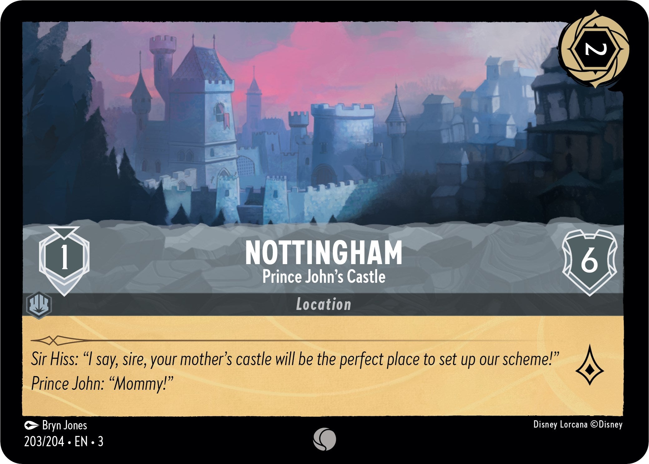 Nottingham - Prince John's Castle (203/204) [Into the Inklands] | Good Games Adelaide SA