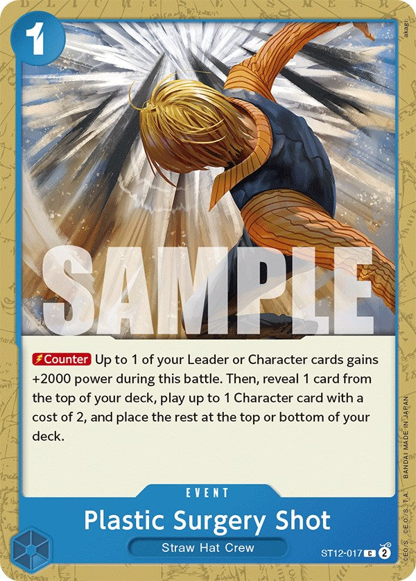 Plastic Surgery Shot [Starter Deck: Zoro and Sanji] | Good Games Adelaide SA