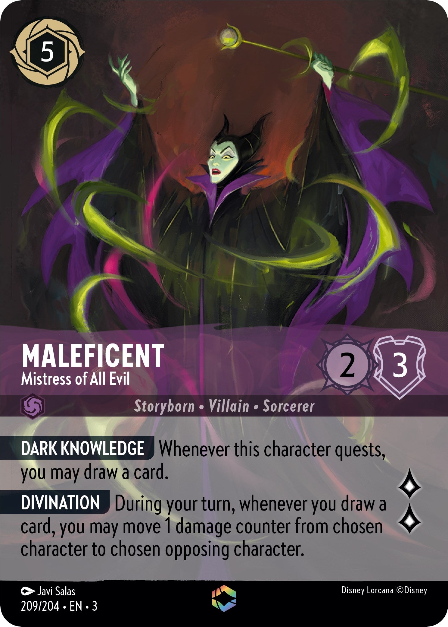 Maleficent - Mistress of All Evil (Enchanted) (209/204) [Into the Inklands] | Good Games Adelaide SA