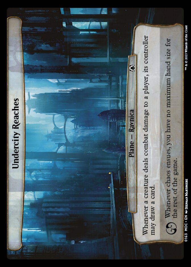 Undercity Reaches 163 (Planechase: March of the Machine)  | Good Games Adelaide SA