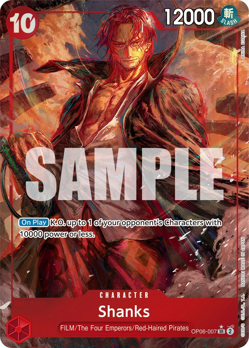 Shanks (Alternate Art) [Wings of the Captain] | Good Games Adelaide SA