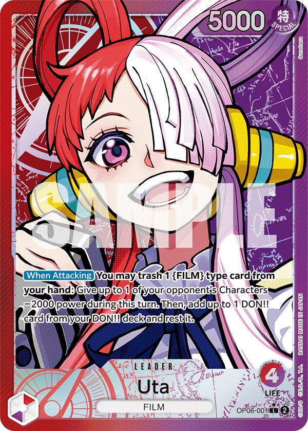 Uta (Alternate Art) [Wings of the Captain] | Good Games Adelaide SA
