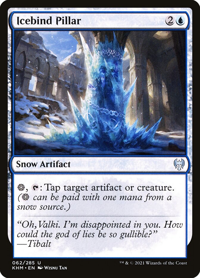 Icebind Pillar 62 (Kaldheim)  - Foil | Good Games Adelaide SA
