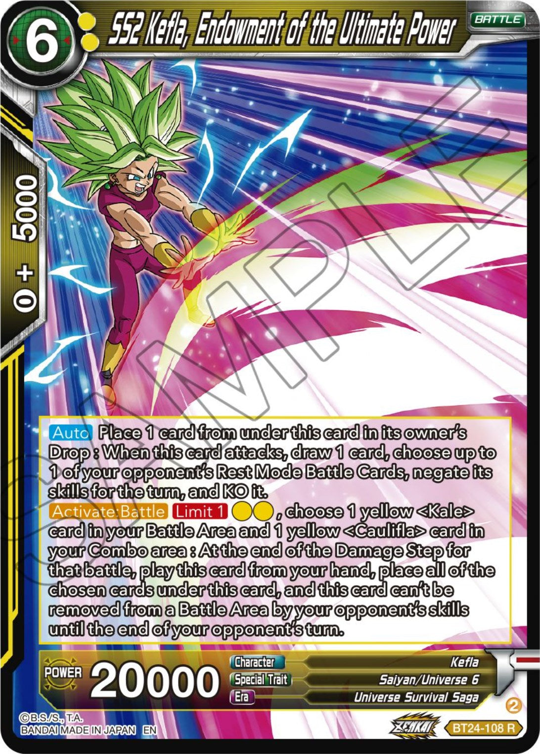 SS2 Kefla, Endowment of the Ultimate Power (BT24-108) [Beyond Generations] | Good Games Adelaide SA