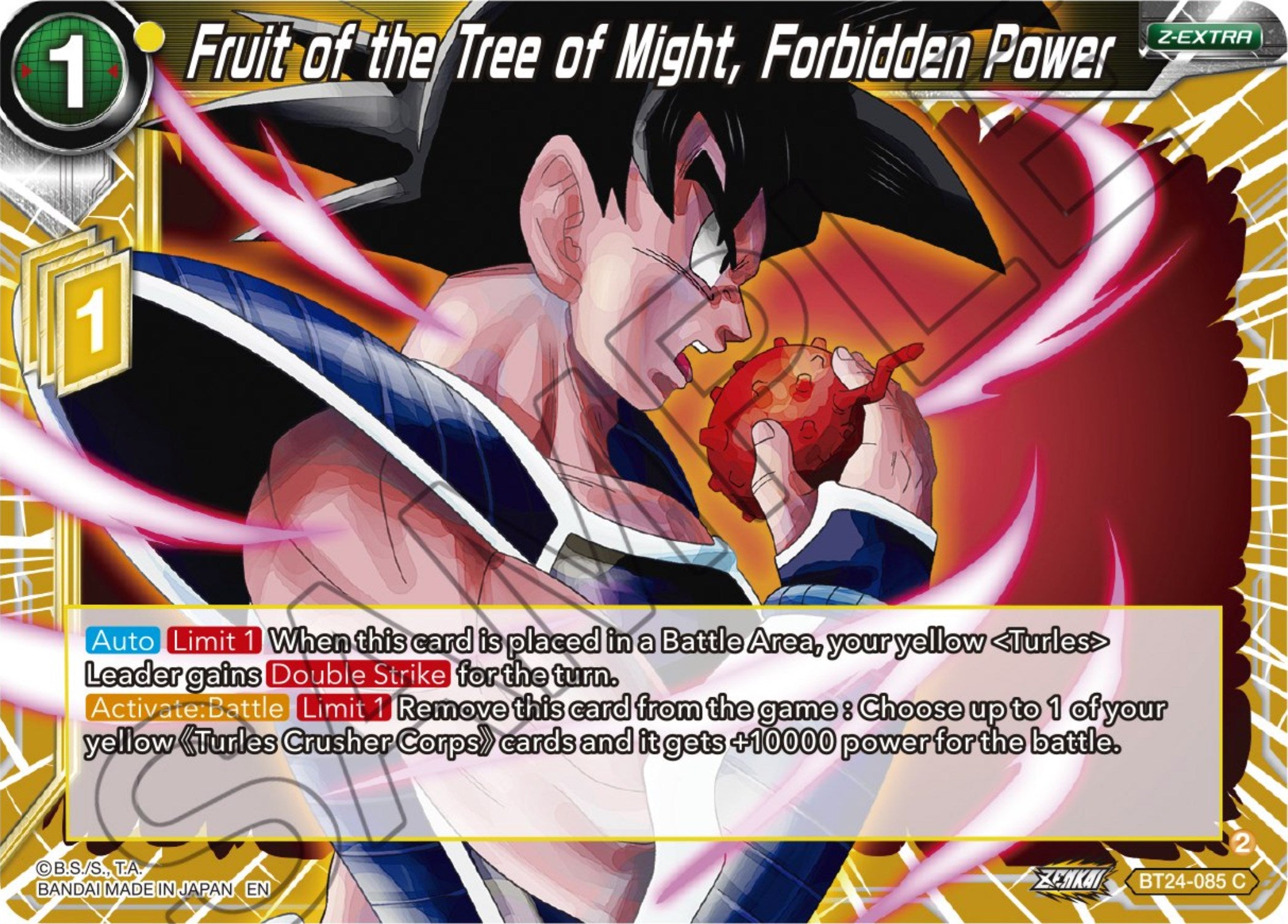 Fruit of the Tree of Might, Forbidden Power (BT24-085) [Beyond Generations] | Good Games Adelaide SA