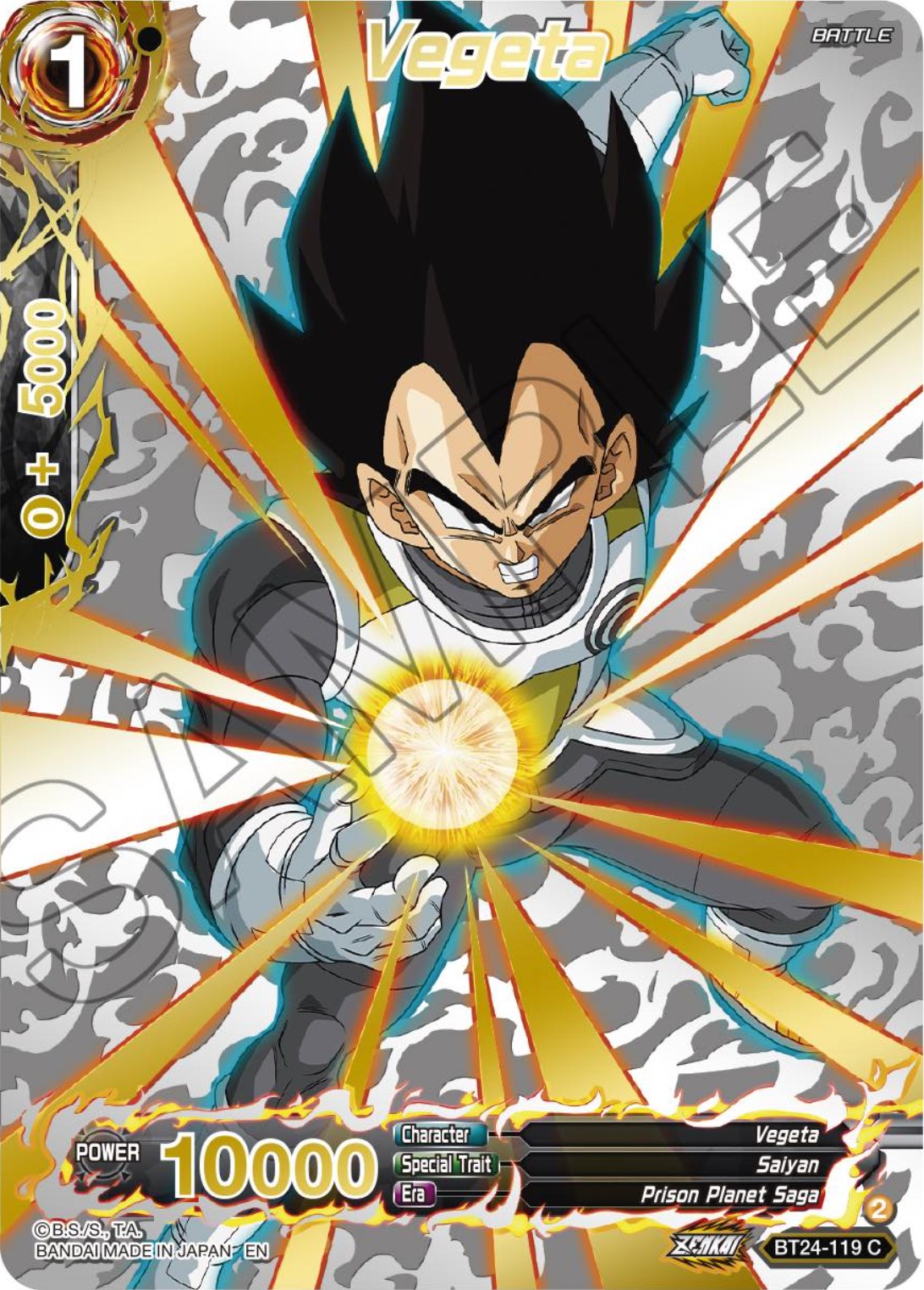Vegeta (Collector Booster) (BT24-119) [Beyond Generations] | Good Games Adelaide SA