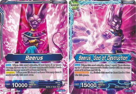 Beerus // Beerus, God of Destruction [BT1-029] | Good Games Adelaide SA