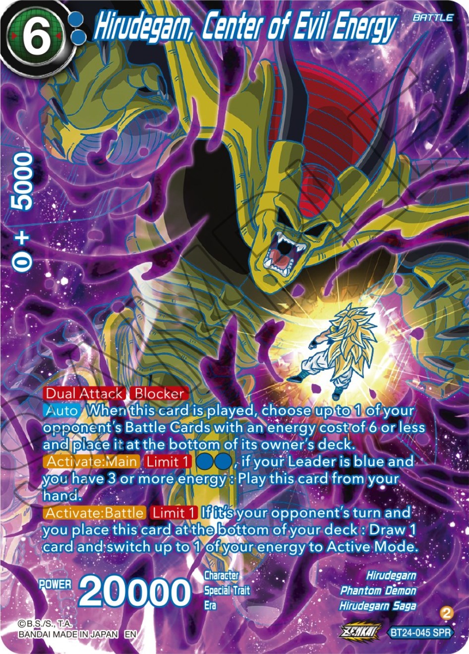 Hirudegarn, Center of Evil Energy (SPR) (BT24-045) [Beyond Generations] | Good Games Adelaide SA