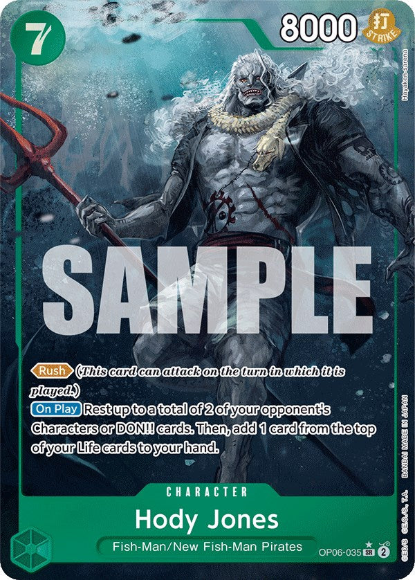Hody Jones (Alternate Art) [Wings of the Captain] | Good Games Adelaide SA