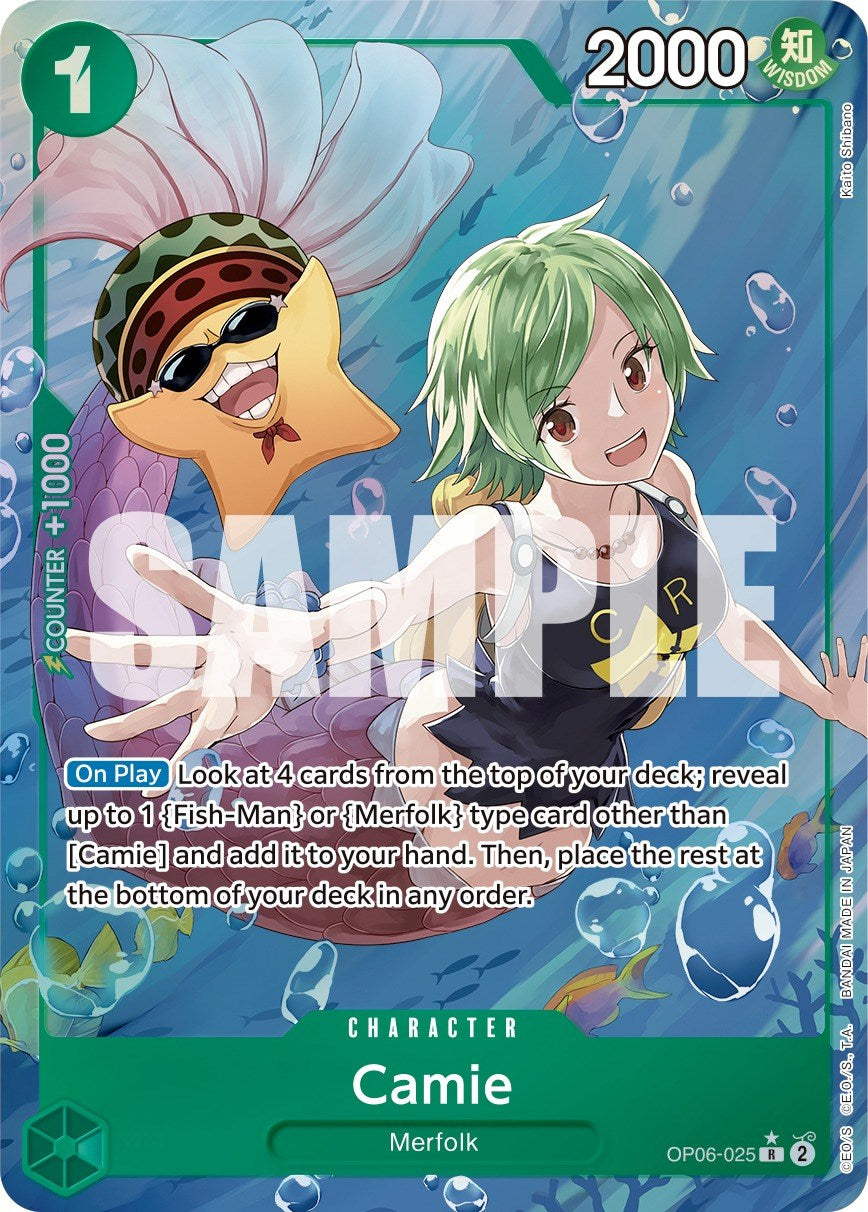 Camie (Alternate Art) [Wings of the Captain] | Good Games Adelaide SA
