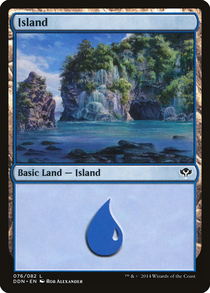 Island (76) [Duel Decks: Speed vs. Cunning] | Good Games Adelaide SA
