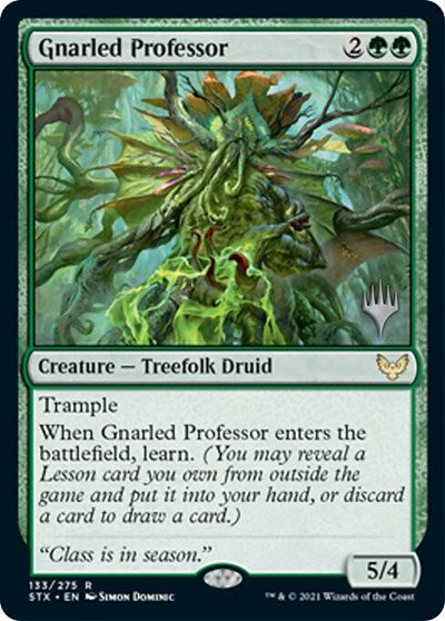 Gnarled Professor (Promo Pack) [Strixhaven: School of Mages Promos] | Good Games Adelaide SA