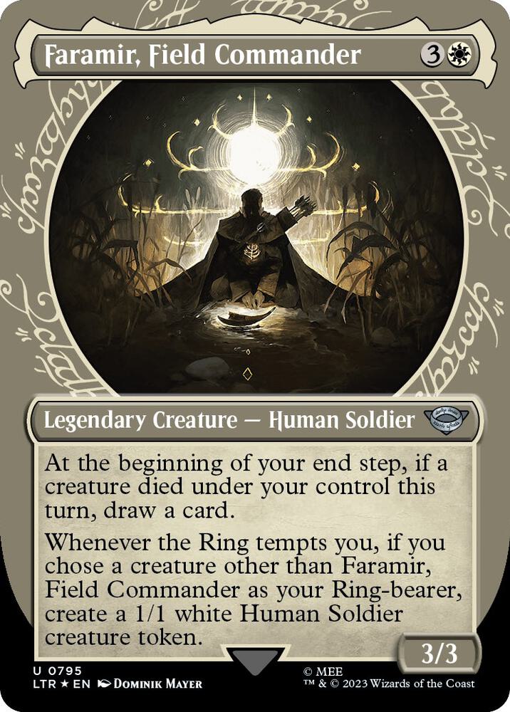Faramir, Field Commander 795 (Universes Beyond: The Lord of the Rings: Tales of Middle-earth)  - Showcase Surge Foil | Good Games Adelaide SA