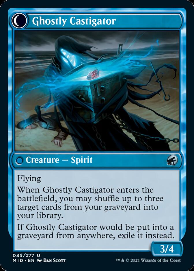 Covetous Castaway // Ghostly Castigator [Innistrad: Midnight Hunt] | Good Games Adelaide SA