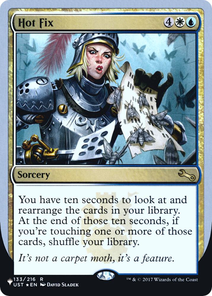 Hot Fix 133/216 (The List Reprints)  - Foil | Good Games Adelaide SA