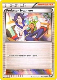 Professor Sycamore (107a/122) (Alternate Art Promo) [XY: BREAKpoint] | Good Games Adelaide SA