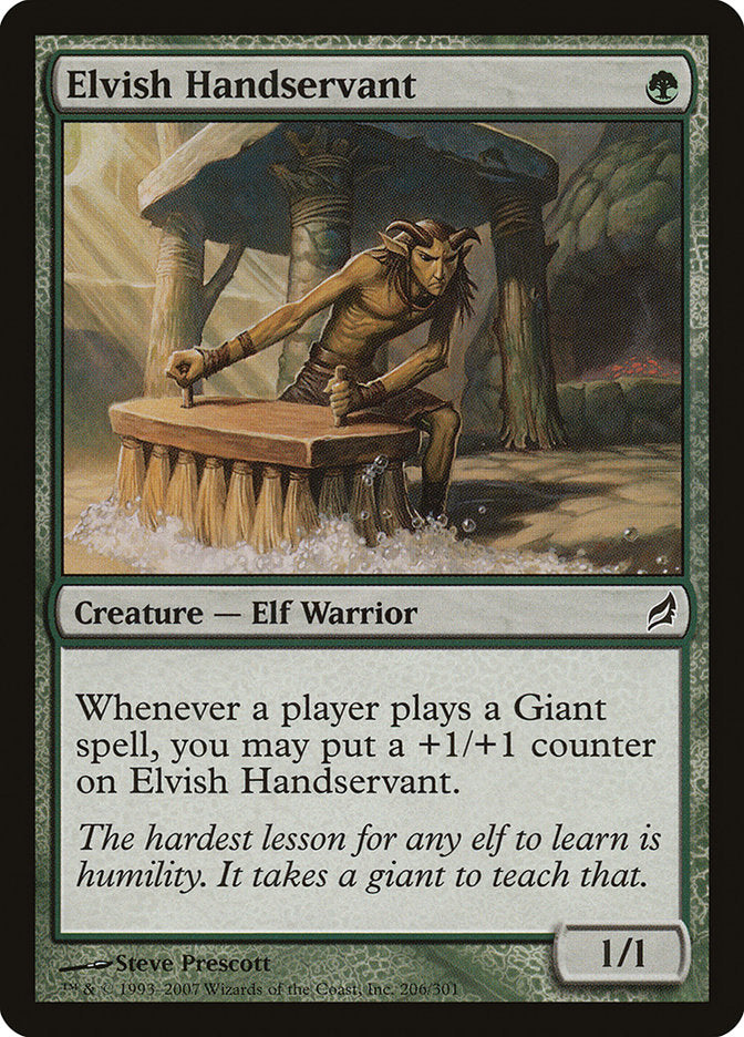 Elvish Handservant 206 (Lorwyn)  | Good Games Adelaide SA