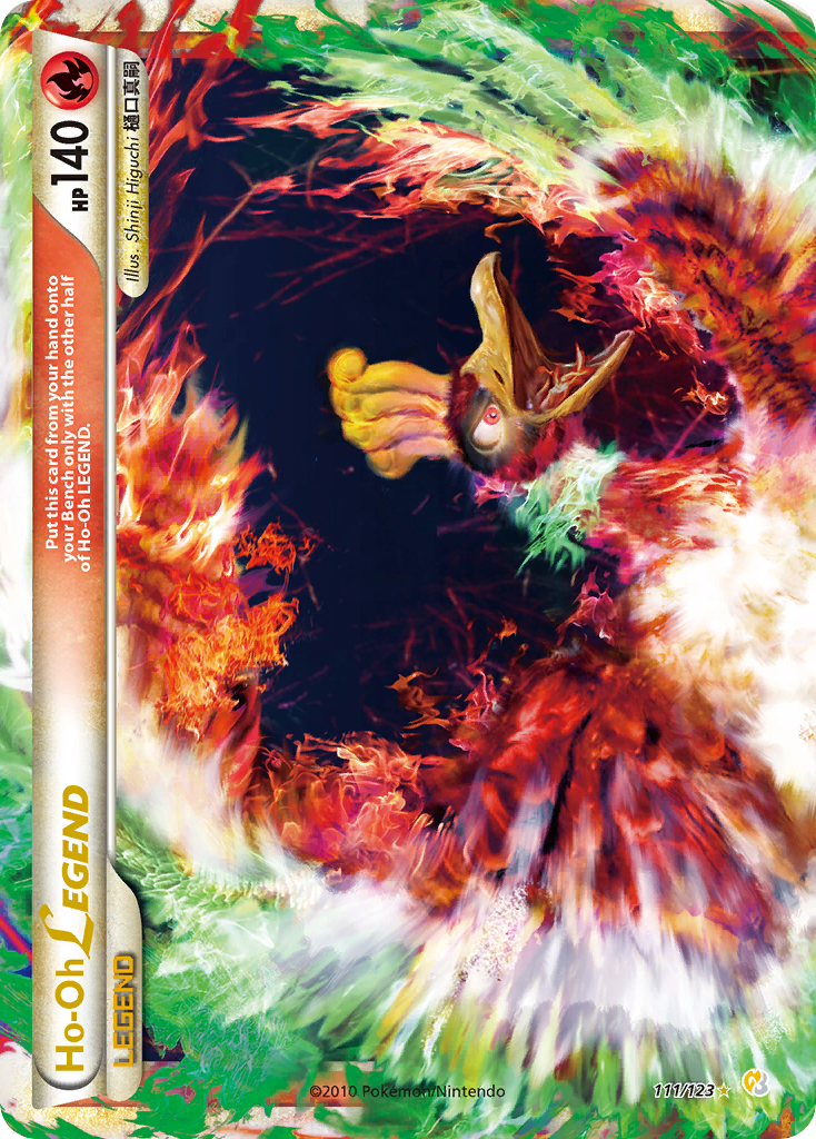 Ho-Oh LEGEND (111/123) [HeartGold & SoulSilver: Base Set] | Good Games Adelaide SA