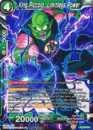 King Piccolo, Limitless Power (Power Booster) (P-153) [Promotion Cards] | Good Games Adelaide SA